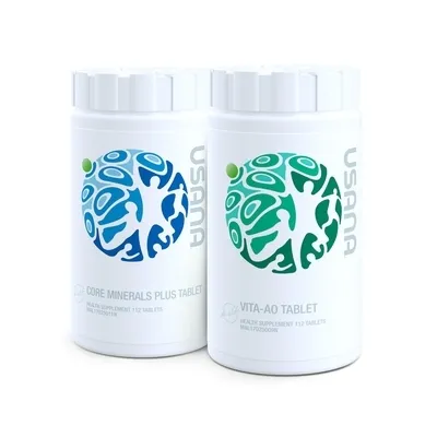 Core Minerals Plus and Vita-AO with the InCelligence® Complex make up the CellSentials®. This high cellular nutrition system delivers triple-action support to nourish your cells, stimulate natural antioxidant production for enhanced cellular protection, and support natural cellular renewal.